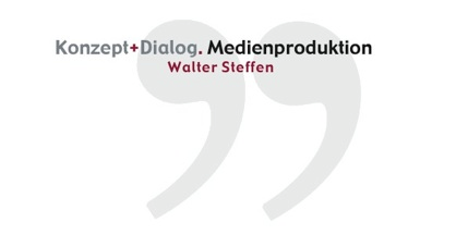 Konzept & Dialog Medienproduktion
